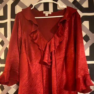 WONDERFUL RED BLOUSE